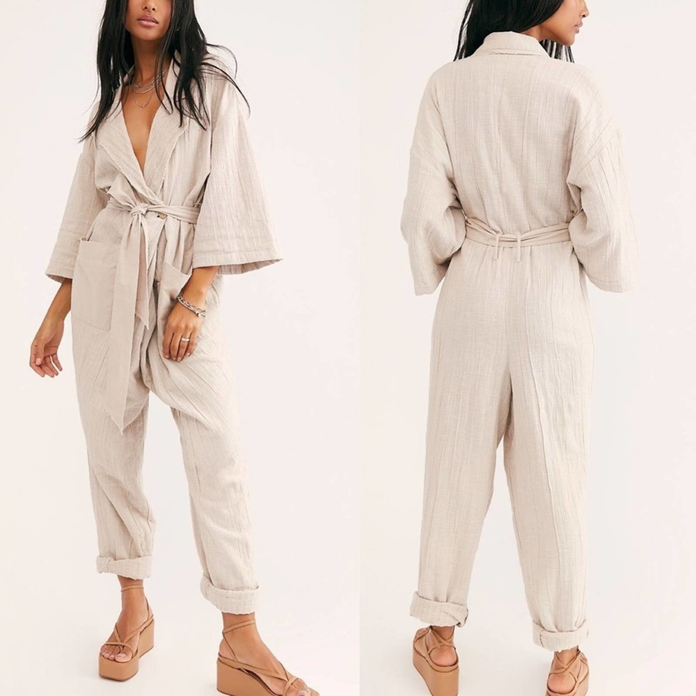 NWT Free People OOTD Jumpsuit S - Picture 1 of 12